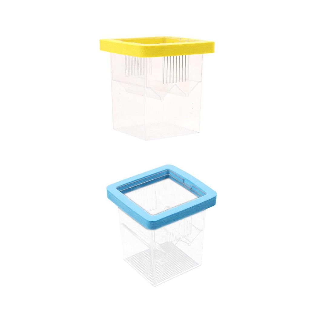Acrylic Fish Tank Breeding Box Isolation Divider Aquarium Hatchery Incubator Holder for Baby Fish Accessories