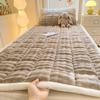 Materasso Peluche Coniglio Bubbly Classe A - Morbido Velluto Latte Tappetino Peluche per Letto Singolo da Dormitorio 0,9 m.