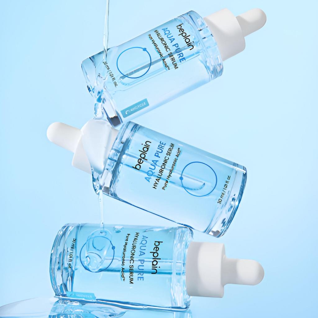 beplain Aqua Pure Hyaluronic Serum 30ml + Cream 70ml Set