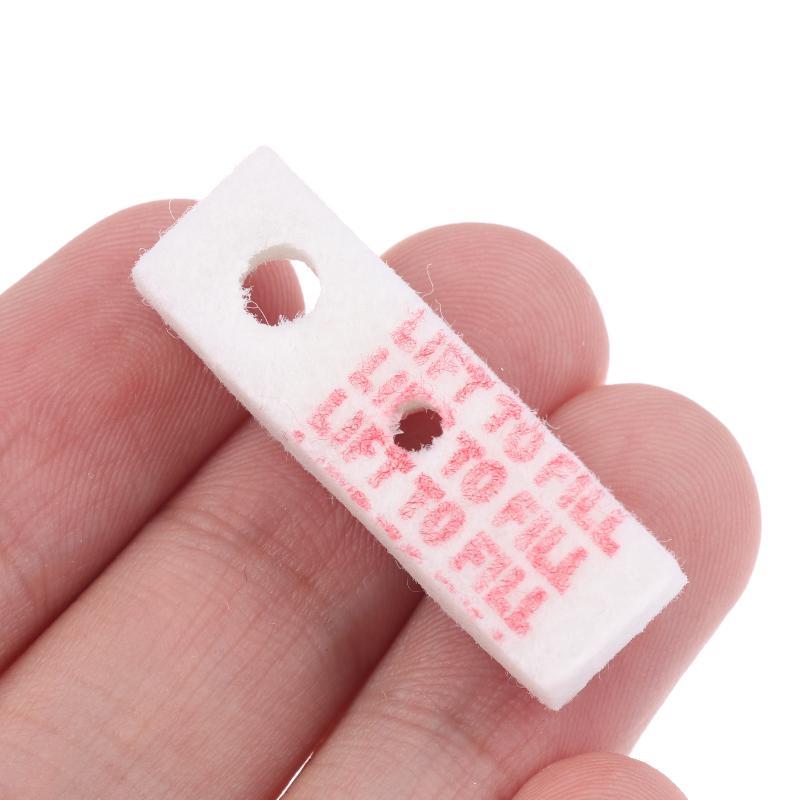 10/30 Stück Feuerzeug-Gadgets Kerosinfeuerzeug Allgemeines Ersatz-Ölabsorbierendes Baumwollkern-Dochte Baumwollpads Gummiunterseite