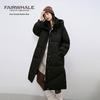 Mark Fairwhale Women's Long Hooded Down Jacket