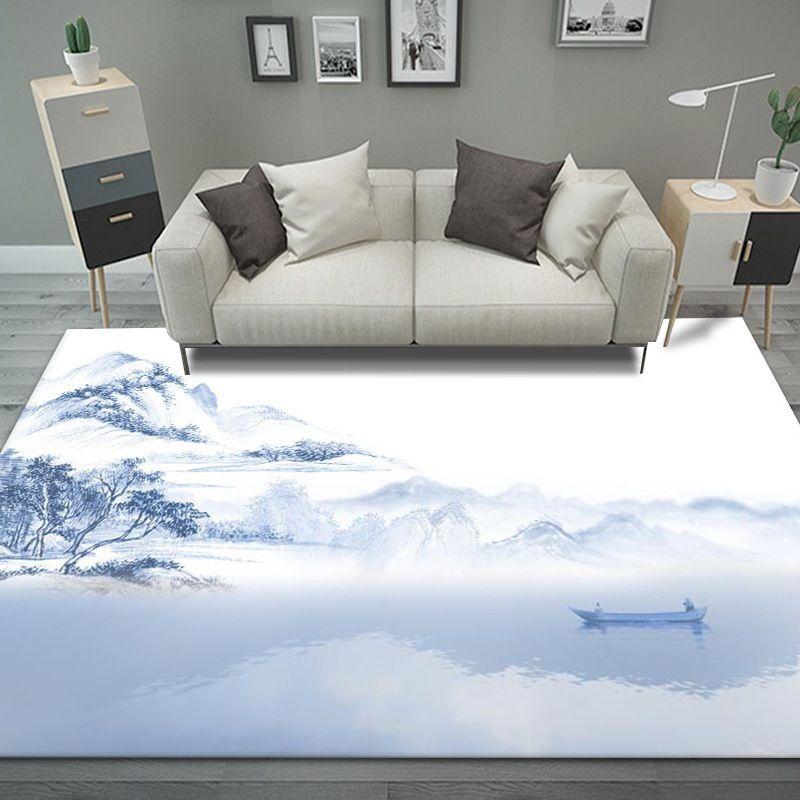 Traditional Chinese Painting CARPET FOR LIVE ROOM Big Size 200x300 Area Rug for Bedroom Decoration Coffee Tables Mat Non-slip