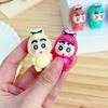 Plush Crayon Shin Chan Crocodile Series Cute Grain Doll Desktop Ornament Live Streaming Crafts Pair Collision Blind Bag Wholesal