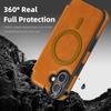 For iPhone 17 Case Compatible with MagSafe RFID Blocking Card Holder Leather Phone Cover