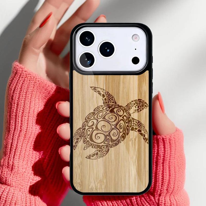 Natural Bamboo Wood pattern Phone Case for iPhone 17 Air 16e 15 14 13 Pro Max Back Cover for 12 11 Pro Coque