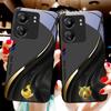Starlight Zodiac For Xiaomi Redmi 13C Note13 12 Pro Plus 5G Note 9 13T Pro POCO X6 F5 F6 Black Tempered Glass Phone Case
