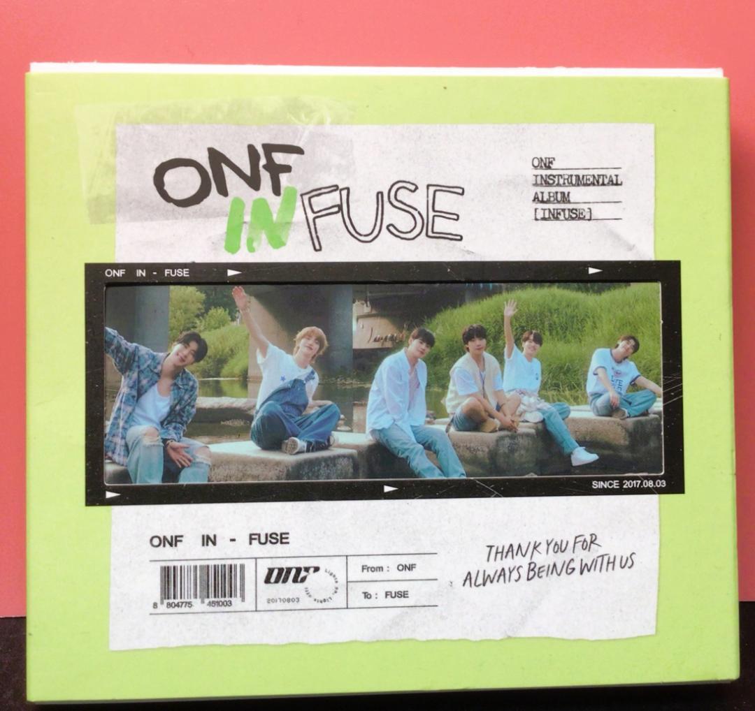 

[USED] ONF [INFUSE] CD ver (Korean version) Opened but beautiful