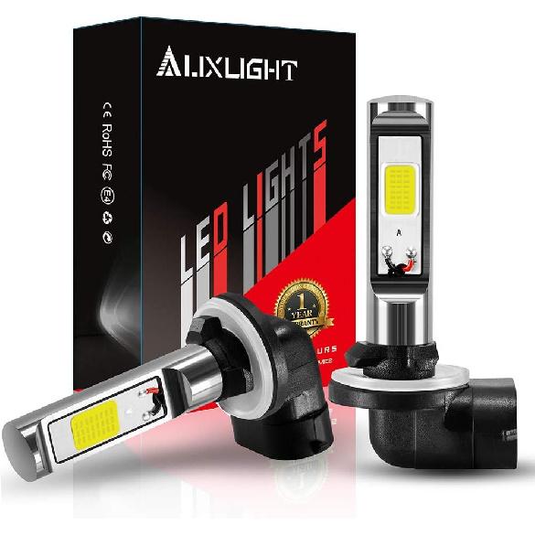 AUXLIGHT 881 889 886 894 862 896 898 LED Fog Light Bulbs 6000K Xenon White, Super Bright High Power COB Chips LED Fog Daytime Running Lights DRL
