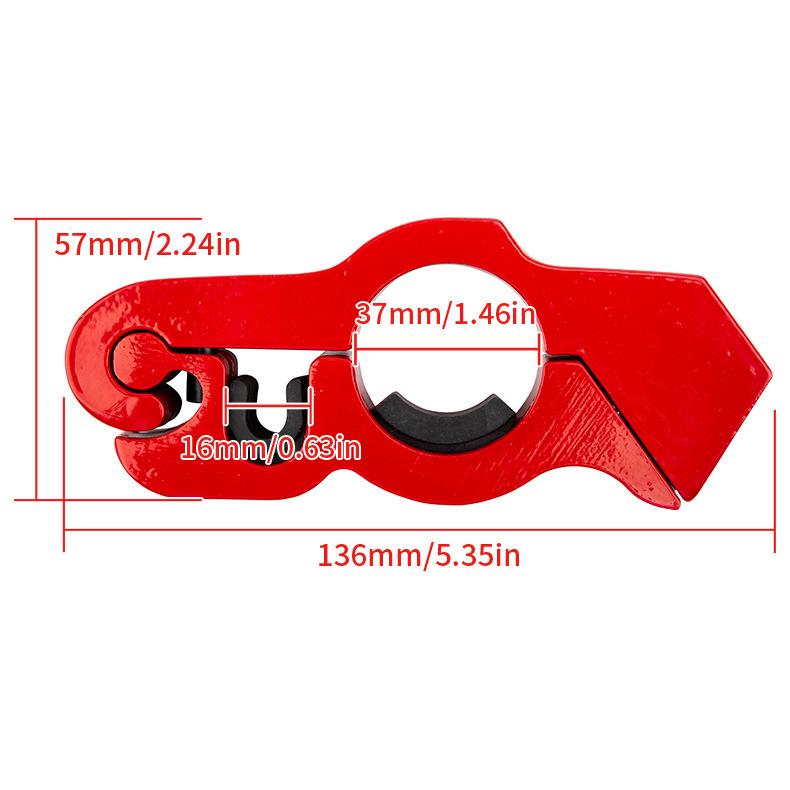 Universelles Lenkerschloss aus Aluminiumlegierung mit Diebstahlschutz für Elektrofahrzeuge
