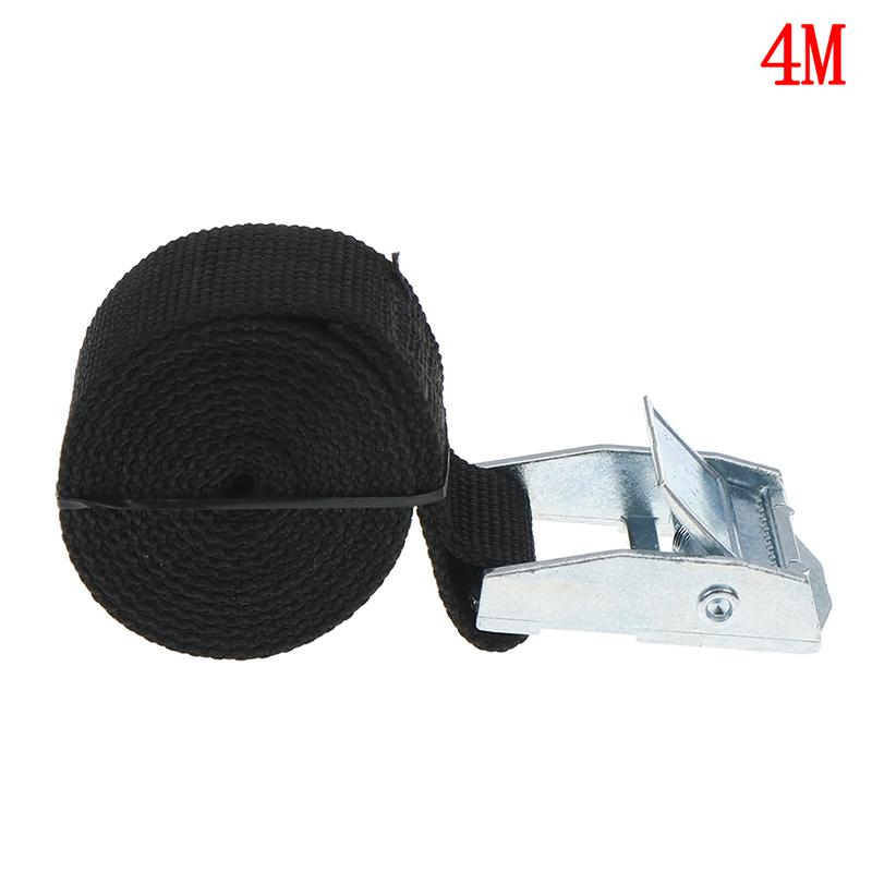 

4/3/2/1M*25Mm Car Tension Rope Tie Strap Strong Ratchet Belt With Metal Buckle D7