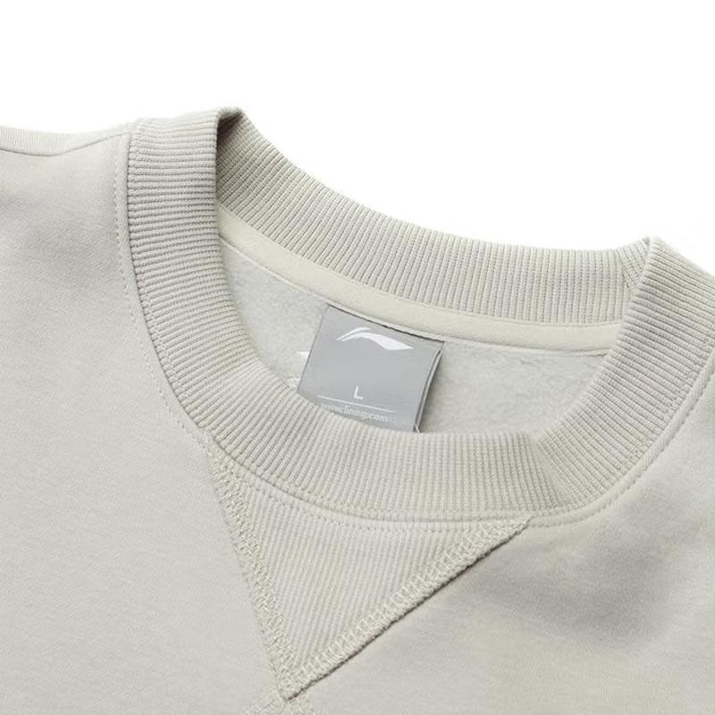 Li Ning Sweatshirts Men's Crew Neck Moderate Regular YWDV395-1