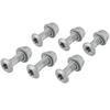 6pcs 8*25MM Sprockets Blots Kits Screws For HONDA SUZUKI KAWASAKI YAMAHA KTM RMZ DRZ YZF KXF KLX CRF Dirt Bike Pit Bike