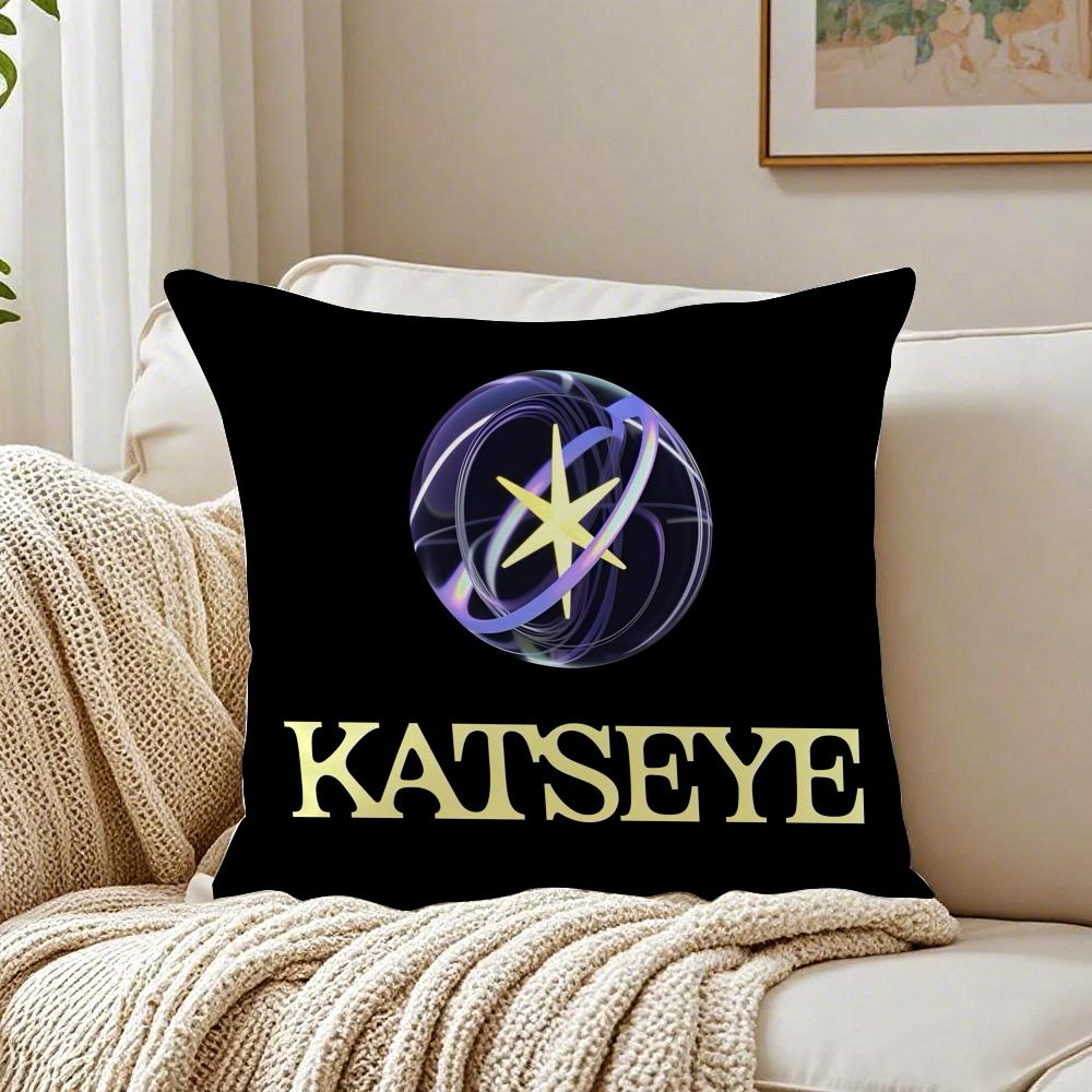 Band glamourös KKKATSEYE Kissenbezug Kissenbezug Milbenschutz Wohnzimmer Sofa Dekor Kissen Zimmer
