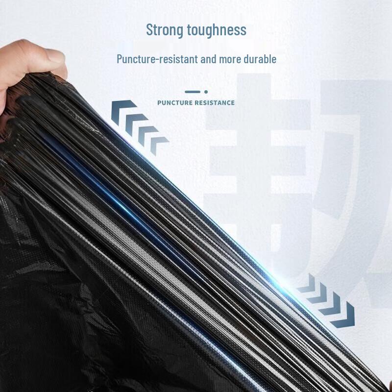 Extra Large Black Commercial Garbage Bags
