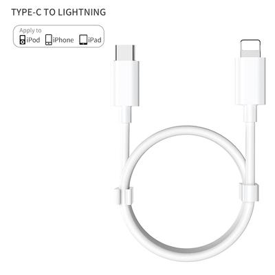 YurKem Type-c To Lightning Fast Charging Cable Support Data Transmission For Iphone Phone
