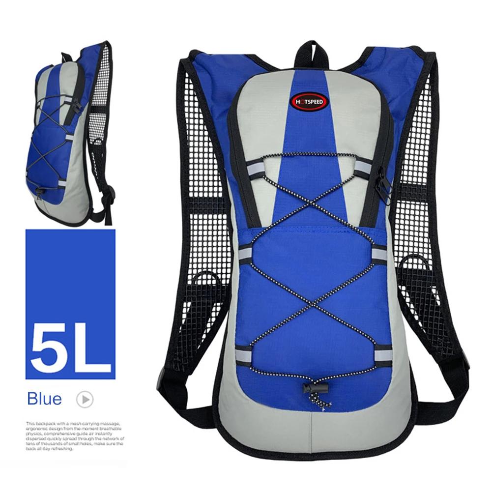 Multi-Pocket Bike Waterproof Backpack Outdoor Sports Water Bladder Bags Riding Storage Knapsack Outdoor Hiking Cycling Equipment