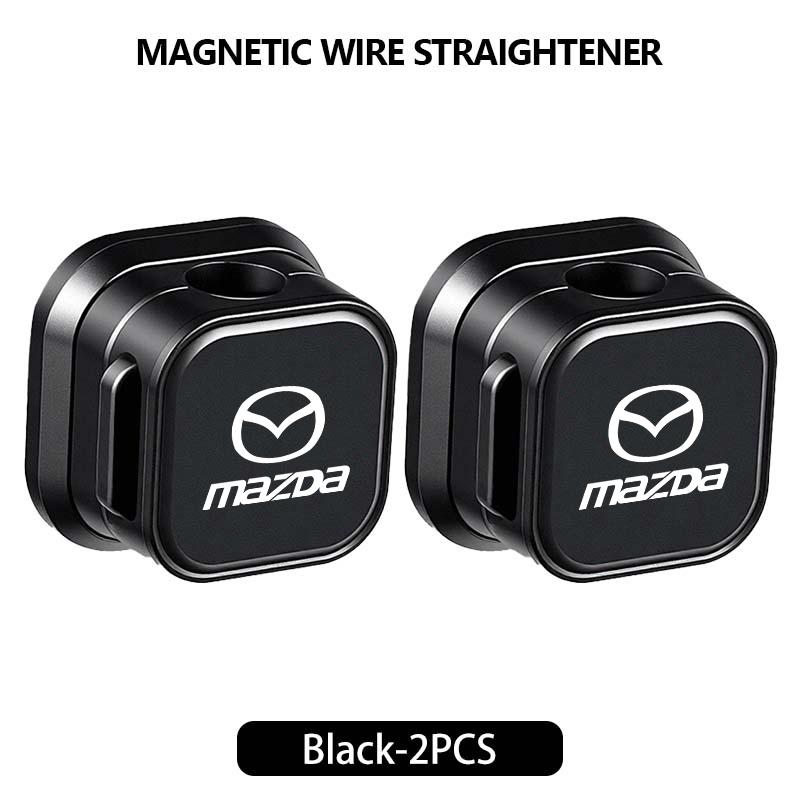 Magnetic Cable Clip Cable Holder Adhesive Wire Keeper Cord Cable Organizer For Mazda 3 CX3 CX4 CX5 CX7 CX8 CX9 CX30 RX7 Atenza FF2