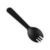 Disposable Black Plastic Forks & Spoons, 1000-count