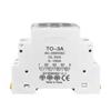 Din Rail 18mm AC 40-500V 220V 380V Voltage Meter Ammeter Single Three Phase Modular Indicator LED Digital Display Detector NEW