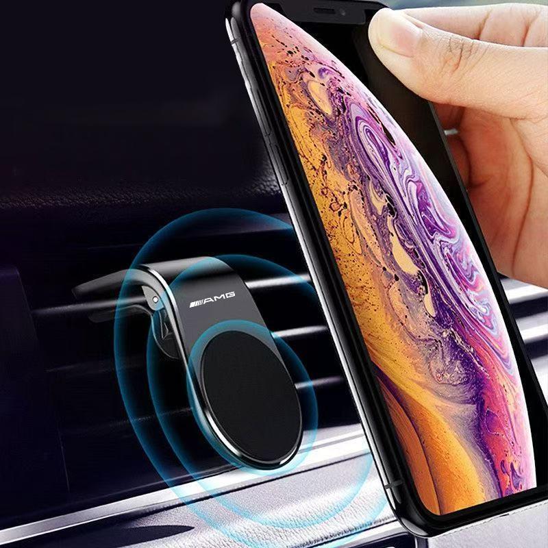 Magnetic Car Phone Holder Air Vent Clip Mount Rotation Cellphone GPS Support For Mercedes Benz AMG A B C E G CLA W211 W203 W204