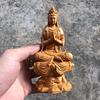 Buddhist Statue, Wood Carving, Kannon Bodhisattva Statue, Natural Cliffside Wood Carving, Artwork, Kannon Statue, Feng Shui, Good Luck, Prayer, Protec