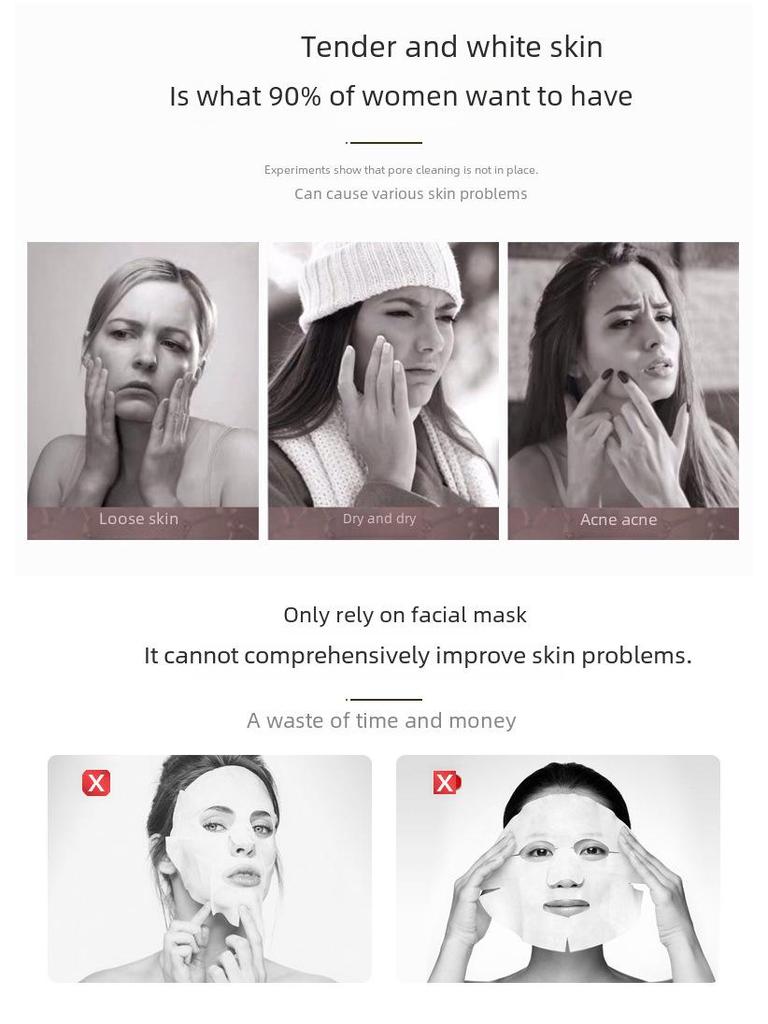 Photon Hautverjüngungsmaske: Rot/Blau-Lichttherapie für Schönheitsstudios