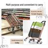 Multifunctional Foldable Shopping Cart