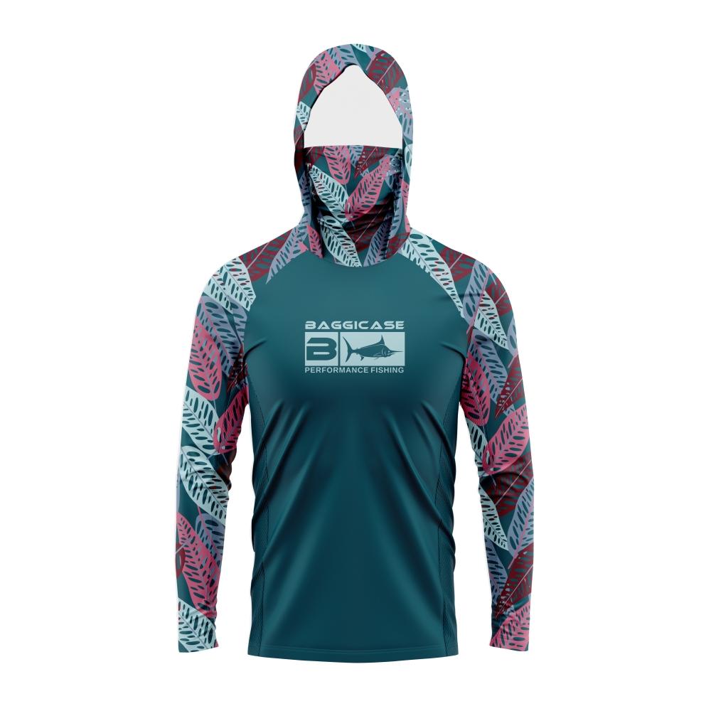 Fishing Clothes Summer Outdoor Fishing Sportswear Hooded Mask Sunscreen Quick-drying Breathable Fishing Clothes