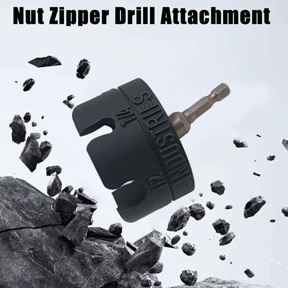 Slotted Wing Nut Spinning Drive Kit Multifunction Hex Shank Nut Driver Extractor Portable Bolt Extractor Tool Strut Systems