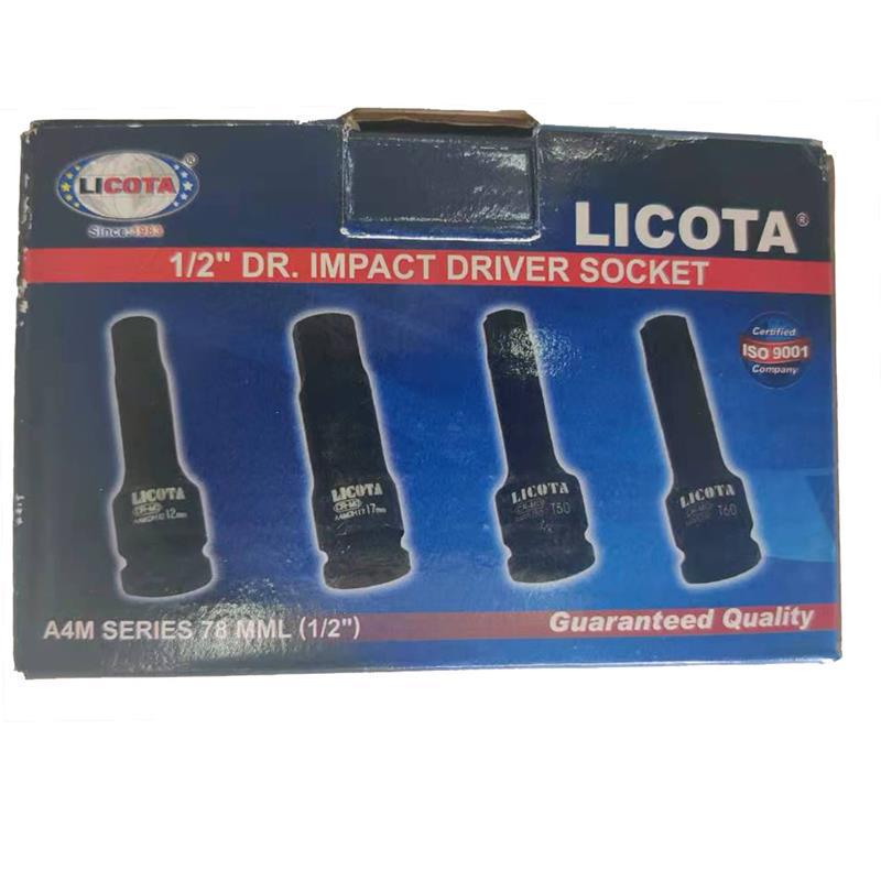 LICOTA USA Pneumatic Star Hex Socket, 1/2" A4MDT10
