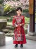 Boys' Hanfu Spring/Autumn 2026 Wuxia Keqi Performance Tang Suit for Children's Kindergarten Show