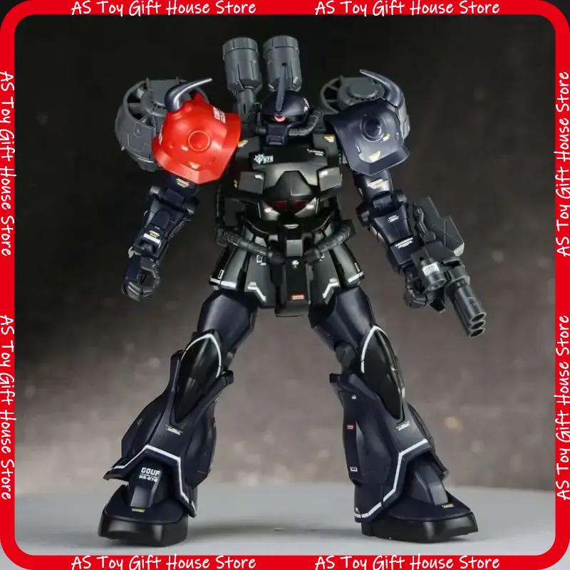 Hg 1144 Heavy Arms B3 Custom Type Gouf Night Leader Color Scheme With Flight Pack Mech Assembly Model Kit Action Figure Gift
