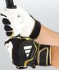 adidas Baseball Batting 51 LBG404 Gloves, Basic, White/Black (1119), Medium,