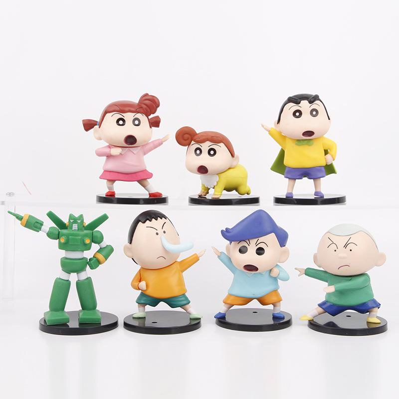 Shinchan Crayon Action Figure Pvc Model Dynamic Ultra Hero Collectible Toy