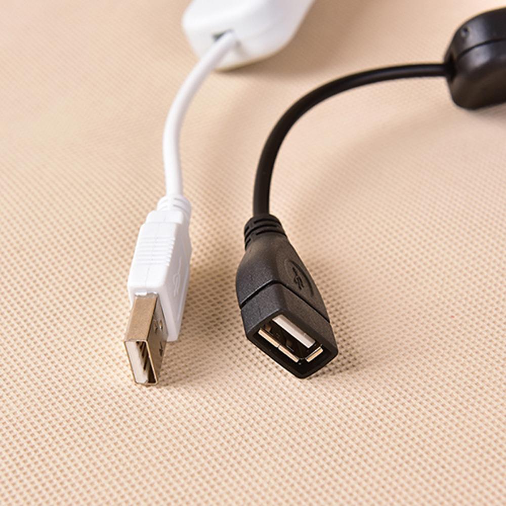 Power Supply 28cm USB Lamp USB Extension Cord USB Cable with Switch USB Adapter Male to Female
