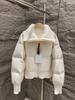 Cabinet quality! Winter new M family women's short knitted collar down jacket, fake two pieces
