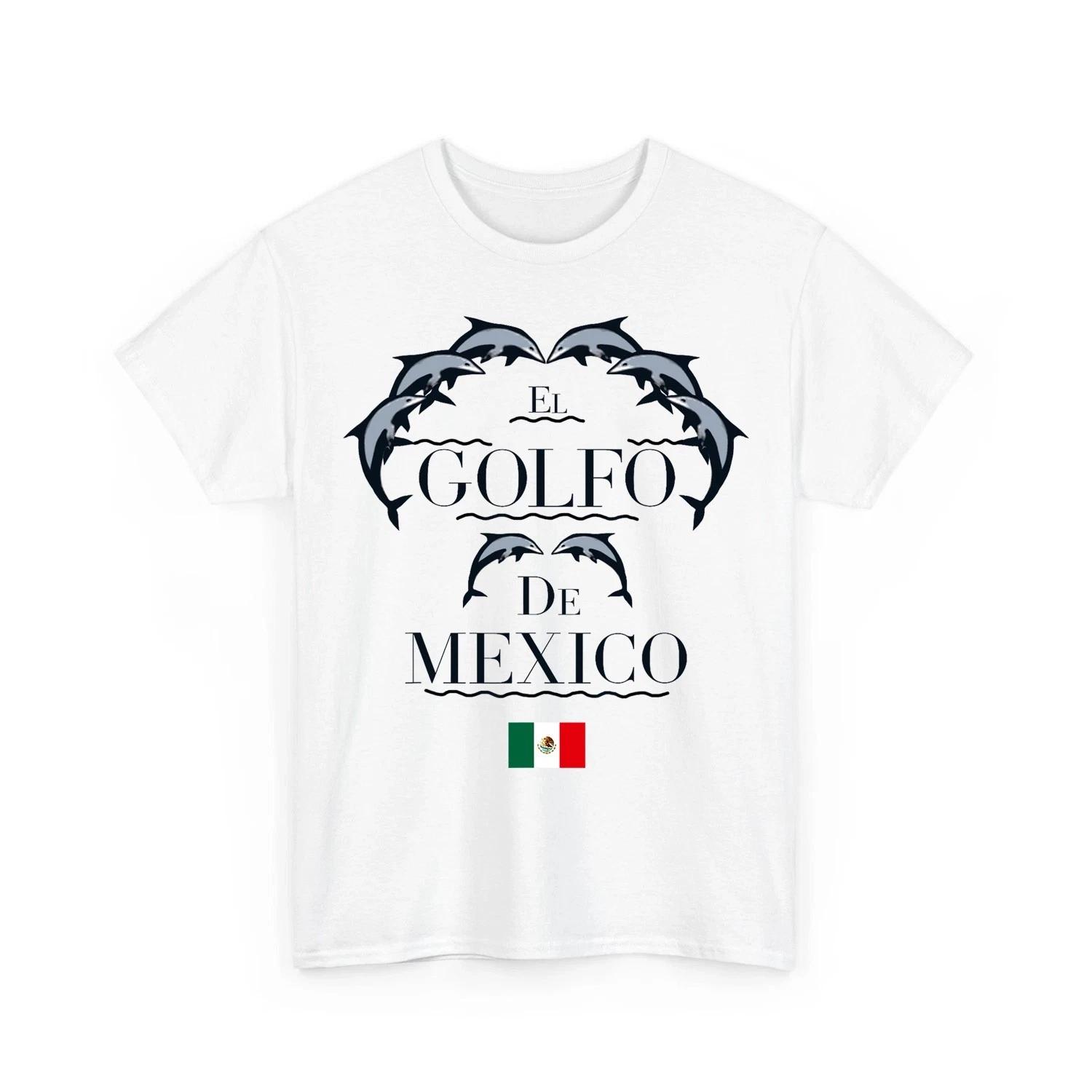 Унисекс Футболка с дельфинами Мексиканского залива L