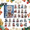 Acryl Anhänger Box Husky Weihnachtskalender 2026 mit 24 Einzigartigen Anhängern für Baumdekorationen, Niedliches Hunde-Thema Feiertags-Countdown-Schmuckset