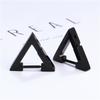 2PCS Punk Minimalist Spike Stainless Steel Round Black Male Piercing Hoop Earing for Female Jewelry Accessories Trend New In