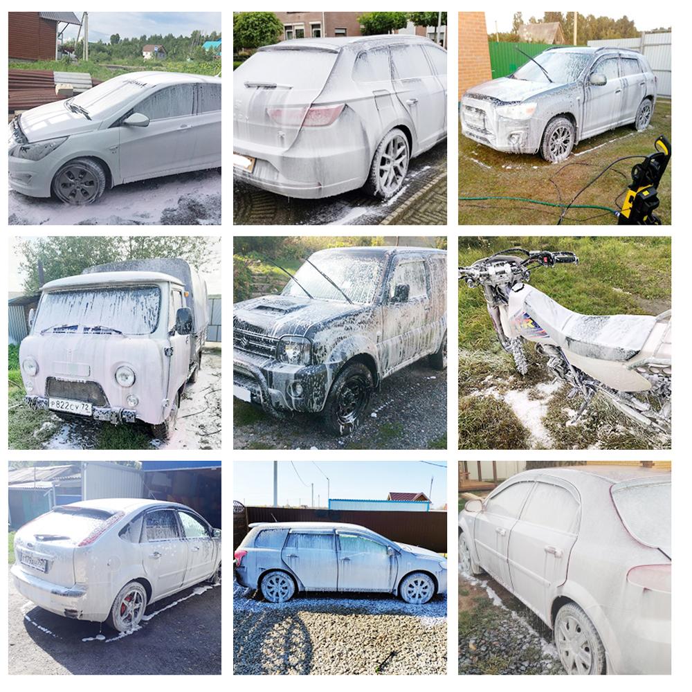 High Pressure WasherSnow Foam Lance Car Foam Wash Foam Nozzle Foam Cannon Foam Generator for Daewoo Hammer Karcher Huter Makita