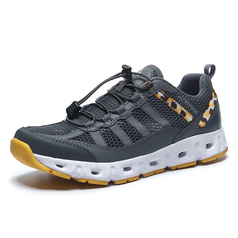 Fashion New Men Outdoor Hiking Shoes Aqua Shoes Walking Sneskers Sport Water Shoes Climbing Trekking Wading Shoes Quick-Dry River Sea