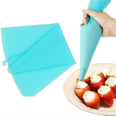 Silicone TPU Piping Bag Reusable Icing Piping Cream Pastry Bag Cake Decorating Tool DIY