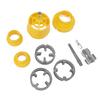 PPR Pipe Threader Kit 14 Inch Hex Shank G12 G34 Standard Thread Pipe Threader Plumbing Tools
