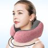 U-shaped Pillow Memory Foam Travel Neck Pillow Comfort Support Neck Cushion for Cars Trains Home Office