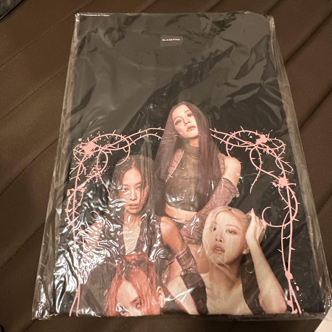 

[USED] BLACKPINK PINK VENOM T-shirt L size