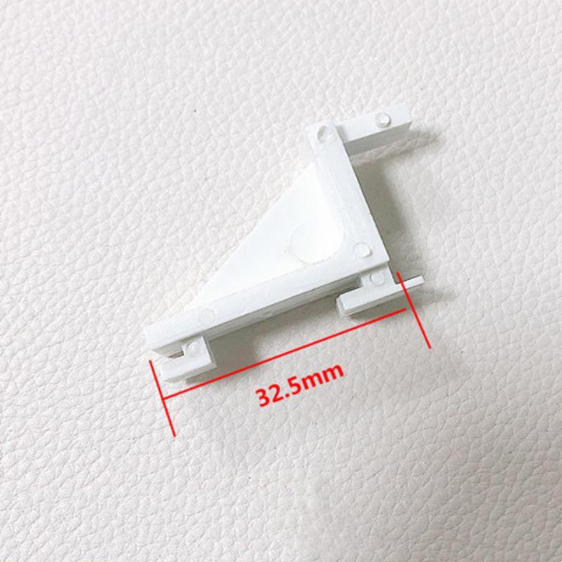 10PCS Shatterproof Plastic Freezer Shelf Bracket Hooks Quick Assemble Refrigerator Support Parts for Commercial Bar Cafe Fridges