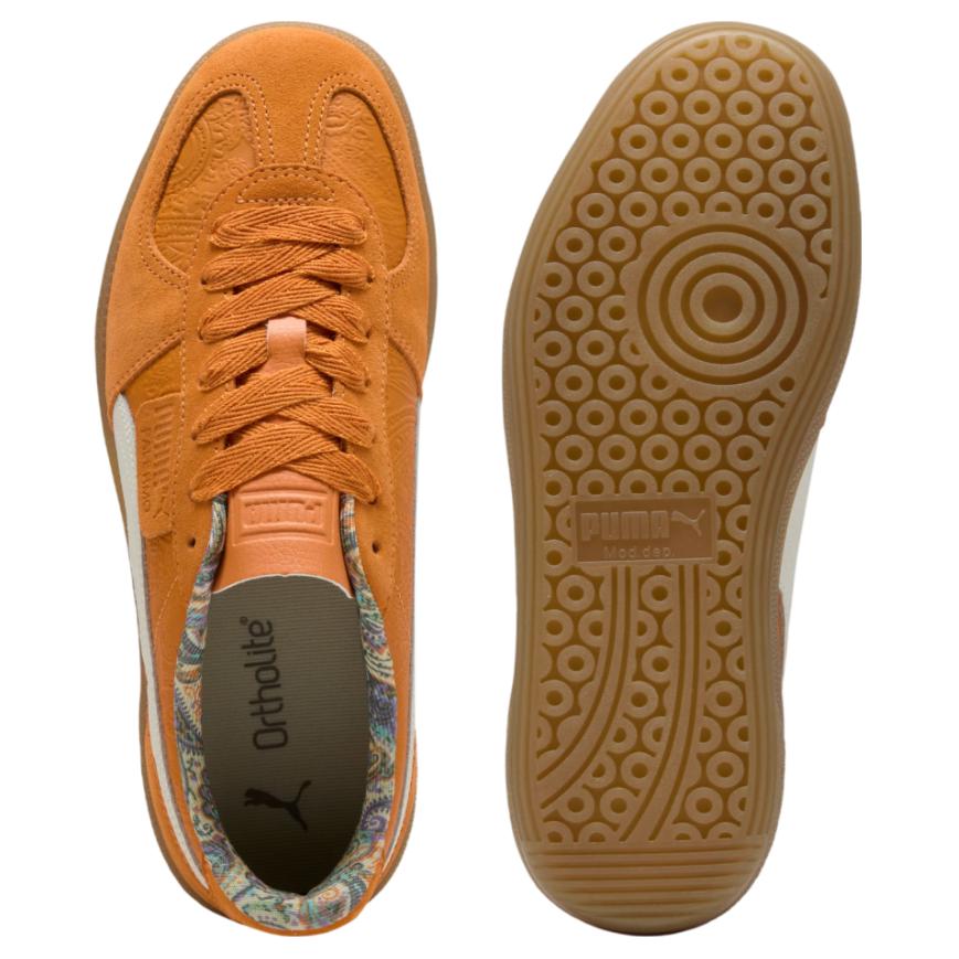 Puma Palermo Bomber Abrasion Resistant Low Top German Army Trainers Unisex Poppy Red 401365-02