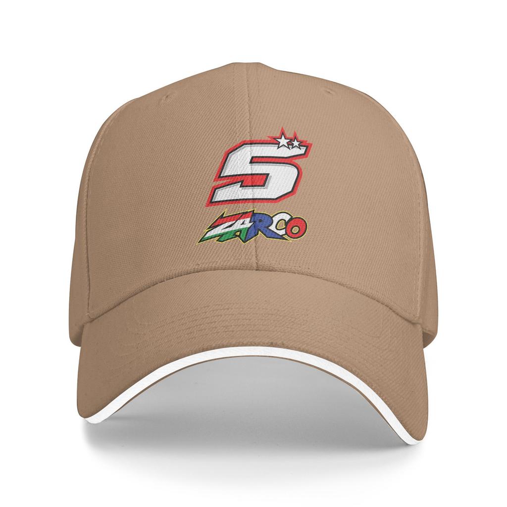 2025 Johann Zarco No 5 Sun Baseball Cap  Summer y2k Cute Trucker Hat For Unisex Unisex Tennis Skate Baseball Caps