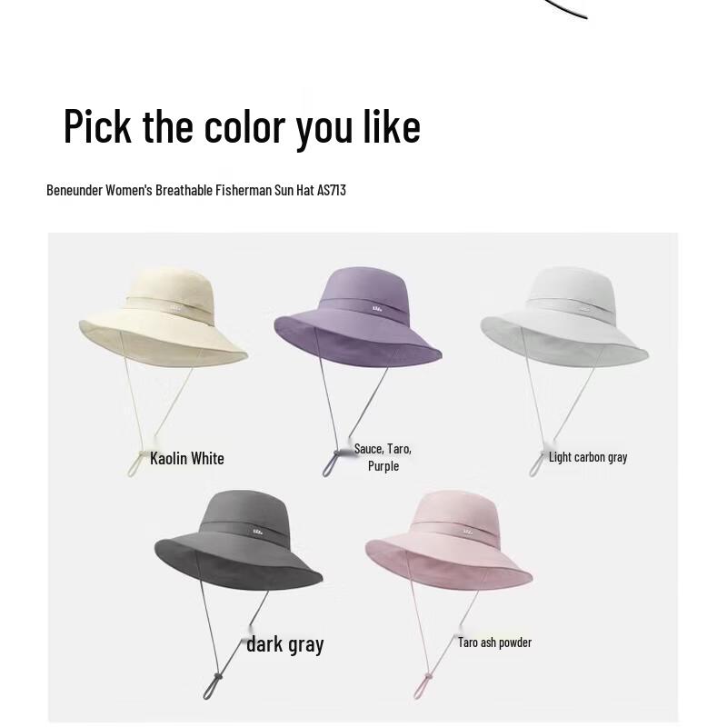 Beneunder Women's Outdoor Waterproof Sun Hat