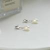 1Pair Elegant Light Luxury Mini Pearl Earrings For Women Girls Fashion Sweet Droplet Shaped Pendant Earrings Jewelry Gifts